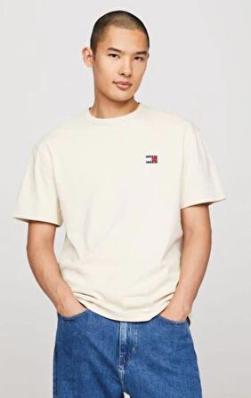 Tommy Jeans Regular Fit Rozet Tişört