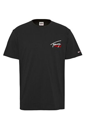 Tjm Clsc Graphic Signature Tee Erkek Tişört