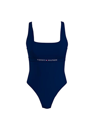 Tommy Hilfiger Mavi Kadın Mayo UW0UW04126DW5