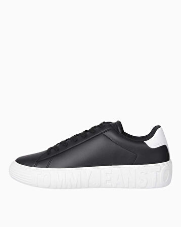 Tommy Hilfiger Leather Outsole Cupsole Sneaker