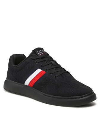 Tommy Hilfiger Lightweight Cupsole Knit Stripes Sneaker