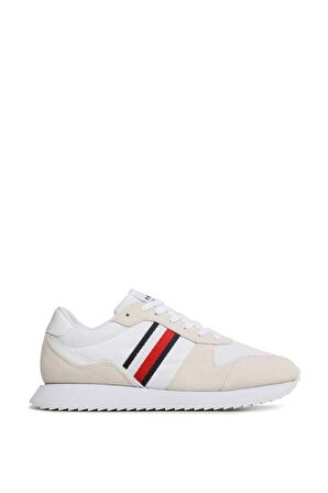 Erkek Tommy Hilfiger Runner Evo Mix Erkek Sneakers FM0FM04699