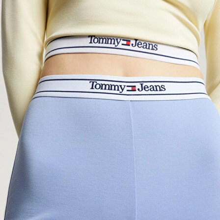  Tommy Hilfiger Tjw Logo Wb Flare Legging Tayt Pantolon