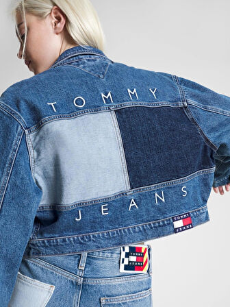 Tommy Jeans Kadın Kot Ceket