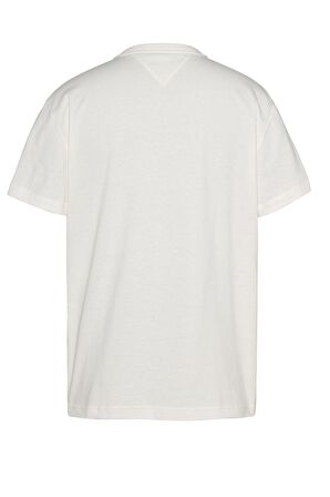 Tommy Hilfifer Tjm Clsc Rıb Detaıl Flag Tee Erkek Tişört