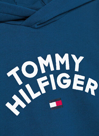 Tommy Hilfiger Baskılı Erkek Çocuk Lacivert Sweatshırt KB0KB08490C3J