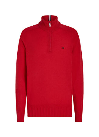 Balıkçı Yaka Slim Fit Turuncu Erkek Kazak MW0MW33098SNE
