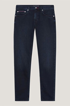 Tommy Hilfiger STRAIGHT DENTON STR MEEK BLUEBLK Erkek Denim Jeans MW0MW333381BL