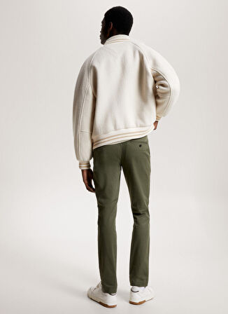 Tommy Hilfiger Normal Bel Normal Paça Slim Fit Haki Erkek Pantolon MW0MW26619RBN