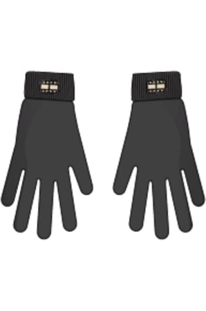 TJW COSY KNIT GLOVES Kadın Siyah Eldiven