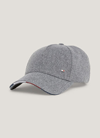 Tommy Hilfiger Gri Erkek Şapka AM0AM11485P4A
