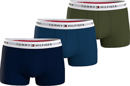 Tommy Hilfiger 3P Trunk Erkek Boxer