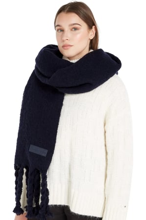 TOMMY TWIST SCARF Kadın Lacivert Atkı