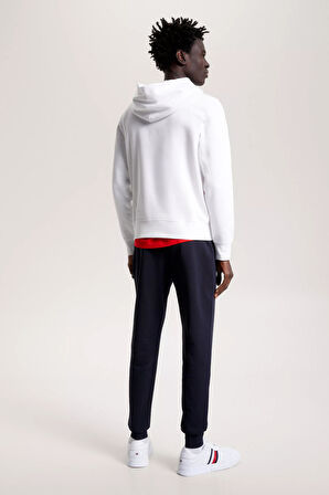 Erkek FLAG LOGO HOODY Sweatshirt-Beyaz | M