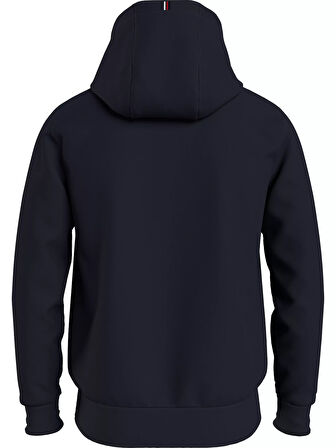 Erkek Classic Flag Kapüşonlu  Sweatshirt-Lacivert | S