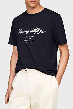 Tommy Hilfiger Erkek T Shirt MW0MW33691 DW5