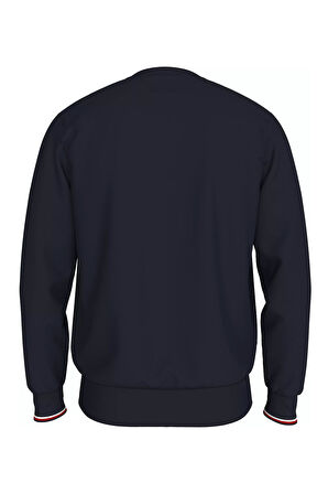Erkek TOMMY LOGO TIPPED CREWNECK Sweatshirt-Lacivert | M