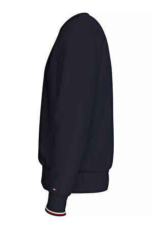 Erkek TOMMY LOGO TIPPED CREWNECK Sweatshirt-Lacivert | L
