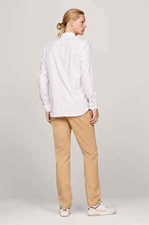Tommy Hilfiger 1985 Flex Oxford Stripe Rf Shirt Erkek Gömlek