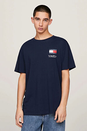 Tommy Hilfiger Erkek 2'li Lacivert T-Shirt
