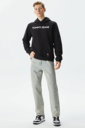 Tommy Jeans Erkek Sweatshirt-DM0DM18413