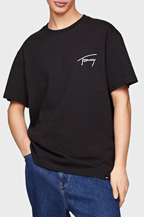 Tommy Jeans Erkek T Shirt DM0DM17994 BDS