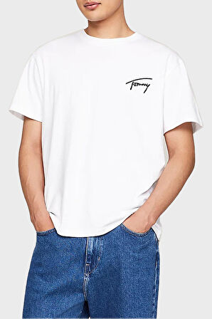 Tommy Jeans Erkek T Shirt DM0DM17994 YBR