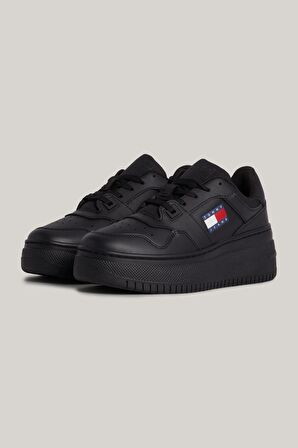 Tommy Hilfiger Tjw Retro Basket Flatform Ess Kadın Sneaker Ayakkabı