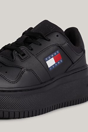 Tommy Hilfiger Tjw Retro Basket Flatform Ess Kadın Sneaker Ayakkabı