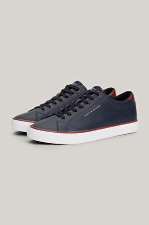 Calvin Klein Th Hı Vulc Core Low Leather Erkek Sneaker Ayakkabı