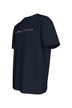 Tjm Reg Linear Logo Tee Ext Erkek Tişört