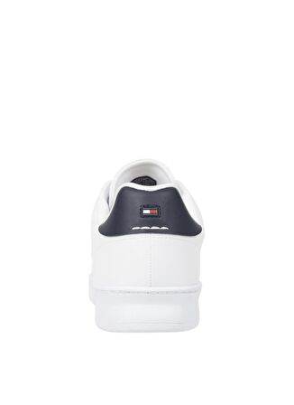 Tommy Hilfiger Beyaz Erkek Sneaker COURT CUP LTH PERF DETAIL