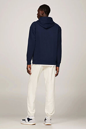 Tommy Hilfiger Erkek Signature Lacivert Sweatshirt