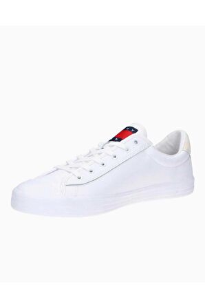 Erkek Tommy Hilfiger Vulcanized Bumper Low Top Sneakers EM0EM01314