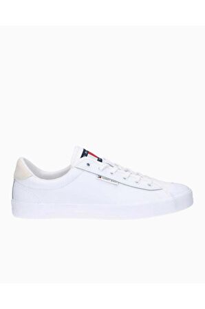 Erkek Tommy Hilfiger Vulcanized Bumper Low Top Sneakers EM0EM01314