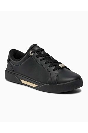 Kadın Tommy Hilfiger Golden Court Low Top Sneakers FW0FW07702