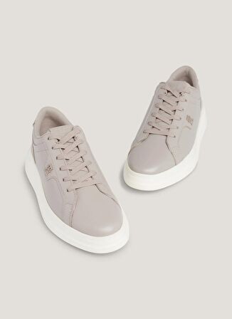 Tommy Hilfiger Vizon Kadın Deri Sneaker FW0FW07460PKB