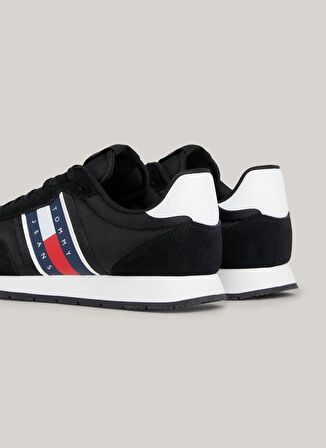 Tommy Hilfiger Siyah Erkek Sneaker TJM RUNNER CASUAL ESS