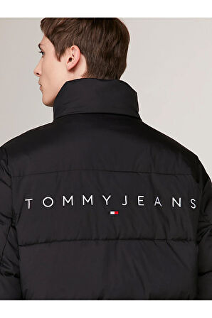 Tommy Jeans Erkek Arkada Logolu Şişme Mont