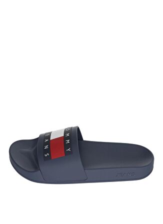 Tommy Hilfiger Lacivert Erkek Plaj Terliği TOMMY JEANS POOL SLIDE ESS