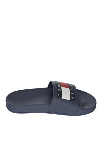 Tommy Hilfiger Lacivert Erkek Plaj Terliği TOMMY JEANS POOL SLIDE ESS