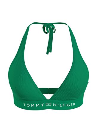 Tommy Hilfiger Yeşil Kadın Bikini Üst TRIANGLE FIXED RP, L4B UW0UW05257L4