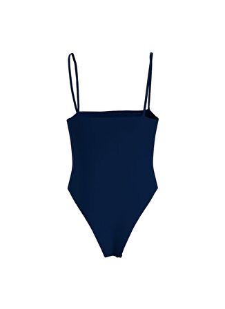 Tommy Hilfiger Lacivert Kadın Mayo ONE PIECE (EXT SIZES, DW5 UW0UW0530