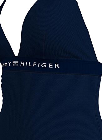 Tommy Hilfiger Lacivert Kadın Mayo HALTER ONE PIECE RP, DW5 UW0UW05259