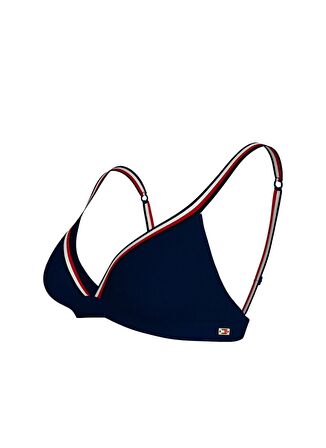 Tommy Hilfiger Lacivert Kadın Bikini Üst TRIANGLE RP UW0UW05290DW5