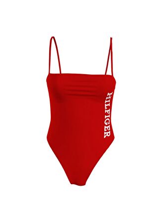 Tommy Hilfiger Kırmızı Kadın Mayo ONE PIECE (EXT SIZES, XLG UW0UW0530