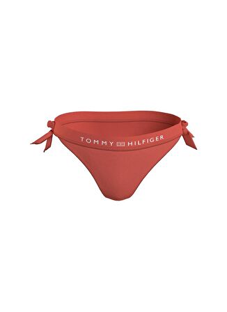 Tommy Hilfiger Kiremit Kadın Bikini Alt SIDE TIE BIKINI, XMS UW0UW05260XMS