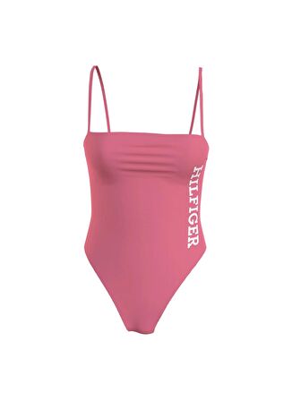 Tommy Hilfiger Pembe Kadın Mayo ONE PIECE (EXT SIZES, TIF UW0UW0530