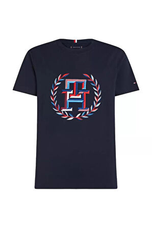 Tommy HilfigerLaurel Multıcolour Tee Erkek T-Shirt MW0MW34393DW5