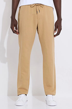 Tommy Hilfiger CHINO HARLEM PO DRWS CO LINEN Erkek Bej Pantolon MW0MW34533RBL